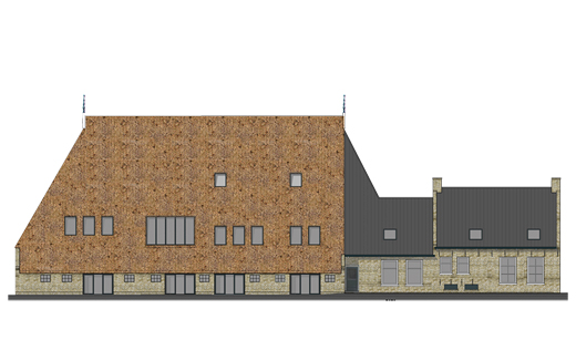 Liauckama-noord oost gevel