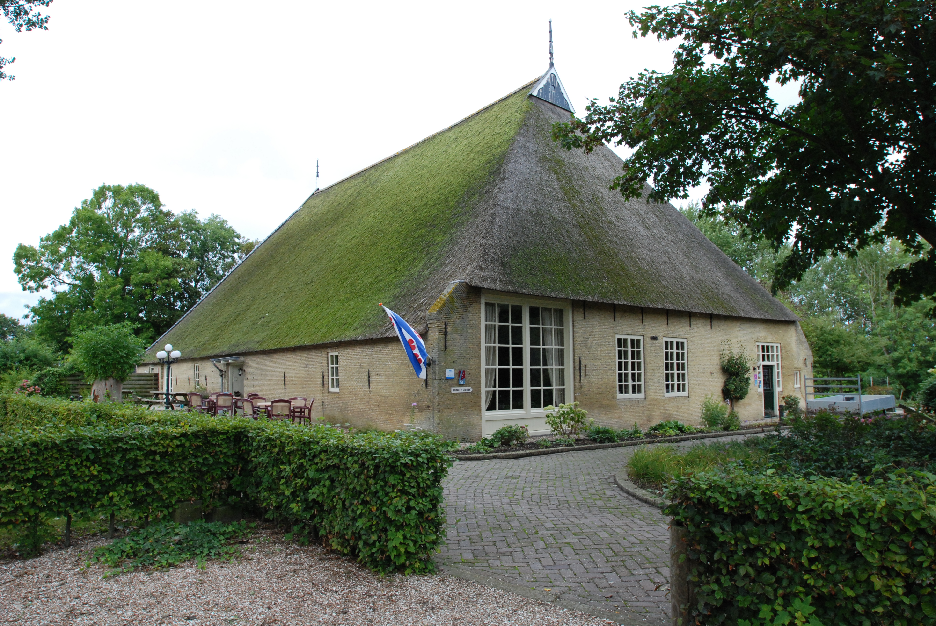 Liauckama-zuid oost gevel
